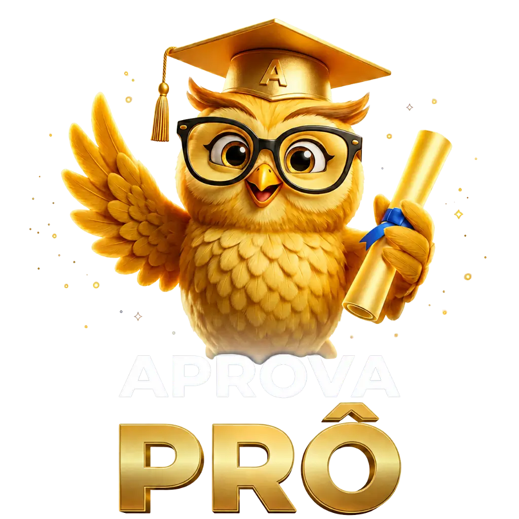 Coruja mascote APROVA PRÔ